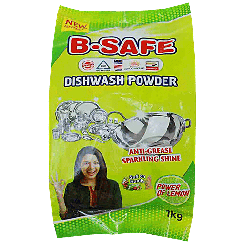 Buy BSAFE Dishwash Powder Online at Best Price of Rs 27 bigbasket