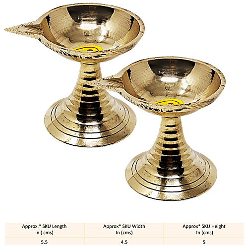 Buy Trm Brass Angle Deep Stand Plain, No.1 Online at Best Price of Rs