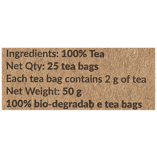 Chai Point Black Tea Bags, 50 g (25 bags x 2g each) 