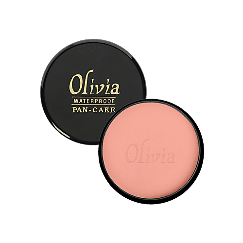 Olivia 100% Waterproof Pan Cake Bronze Glow Makeup Concealer, 25 g  