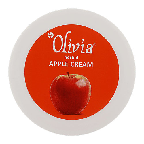 Olivia Apple Cream - Herbal, 50 g  With Goodness of Natural Oils & Natural Extracts