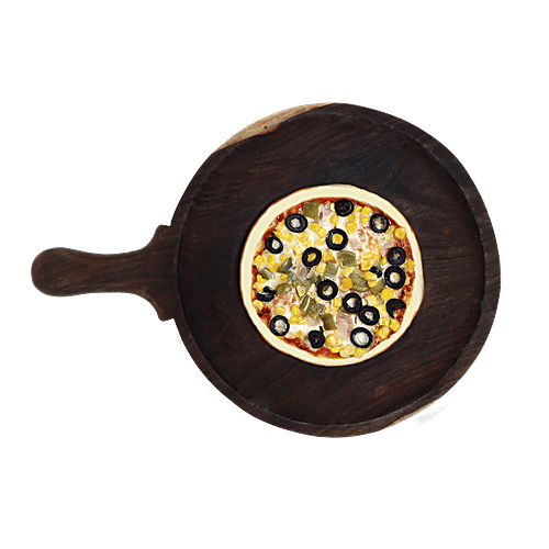 Pizzo 15 cm Pizza With Olives, Golden Corn, Onions, Capsicum - Deluxe Veg, 150 g  No Preservatives