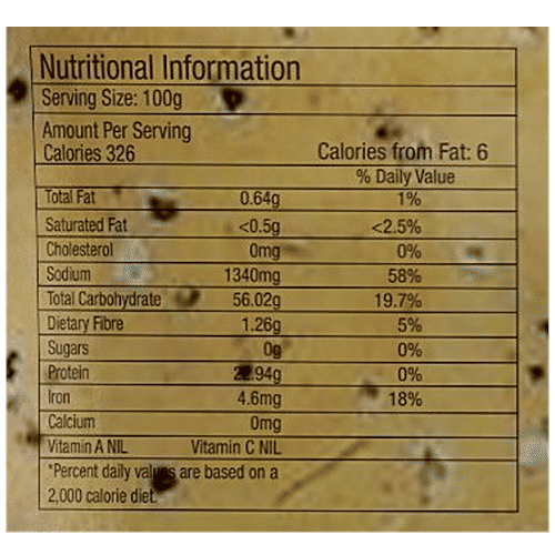 DNV Shahi Masala Papad, 180 g  Zero Cholesterol