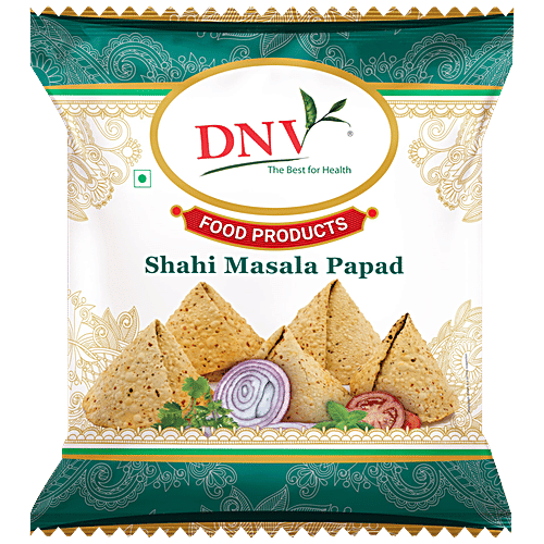 DNV Shahi Masala Papad, 180 g  Zero Cholesterol