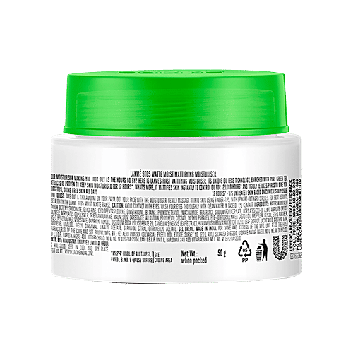lakme matt moisturizer