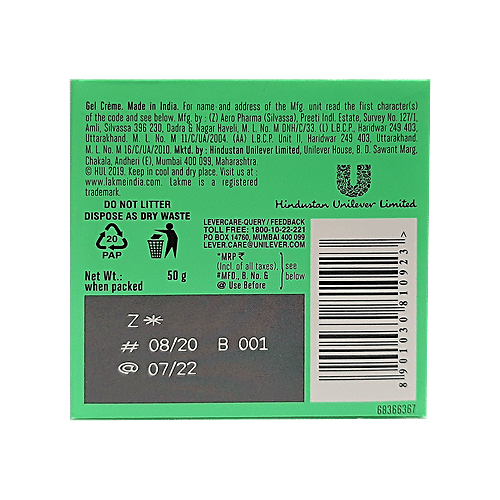 lakme mattifying moisturizer