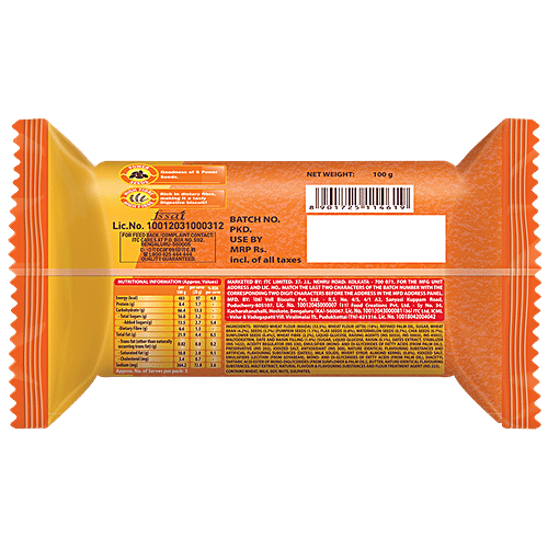 Sunfeast Farmlite 5 Seed Digestive Biscuit - High Fibre, Goodness Of 5 Power Seeds & Wheat Fibre, 100 g Pouch Hi-Fibre & Goodness of 5 Power Seeds