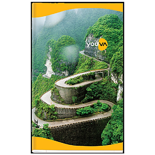 Navneet Youva Notebook - Ruled, Single Line, 92 Pages Each, 31 cm x 19 cm, 3 pcs  