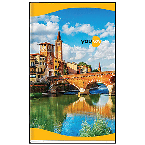 Navneet Youva Notebook - Ruled, Single Line, 92 Pages Each, 31 cm x 19 cm, 3 pcs  