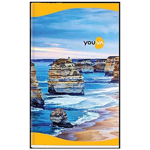 Navneet Youva Notebook - Ruled, Single Line, 92 Pages Each, 31 cm x 19 cm, 3 pcs  