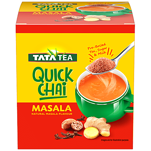 Tata Tea Quick Chai Masala, 10 pcs Sachet 