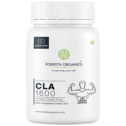 Buy Foresta Organics CLA 1600 Vegan With 80 Conjugated Linoleic Acid