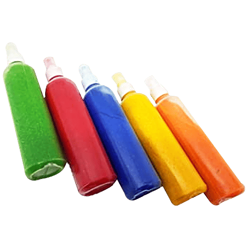Arham Diwali Rangoli Squeeze Me Bottle, 500 g (Set of 5) 