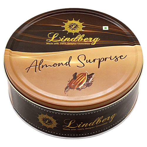 Lindberg Almond Surprise - Truffle Chocolates, 200 g (16 pcs x 12.5 g each) 
