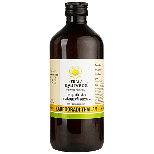 Buy Kerala Ayurveda Karpooradi Thailam Online at Best Price bigbasket