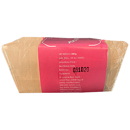 Buy 180 Degree Oven Tea Cake Loaf Lemon Online at Best Price of Rs 150 bigbasket