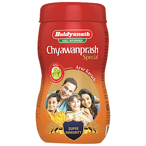 Baidyanath Chyawanprash Special - All Round Immunity & Protection, 1 kg  Natural Source Of Vitamin C