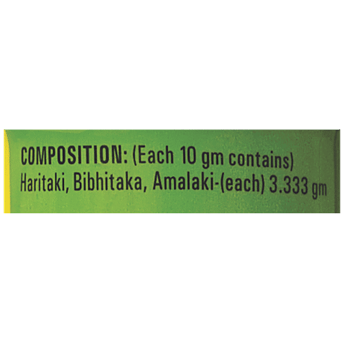 Buy Baidyanath Nagpur Triphala Churna Relieves Digestive Distress