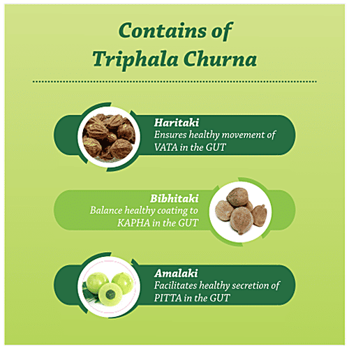 Baidyanath Triphala Churna - Relieves Digestive Distress, 100 g  