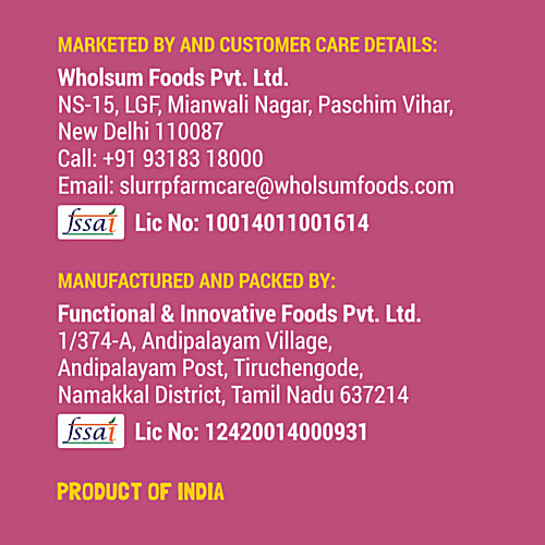 Slurrp Farm Sathu Mavu- Contains Ragi, Dals & Almonds, No Sugar, No Salt, No Milk, 200 g  No Preservatives, No Artificial Flavours