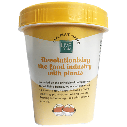 Live Yum Vegan Premium Ghee/Tuppa - Palm Oil Free, 100% Natural, 450 ml  