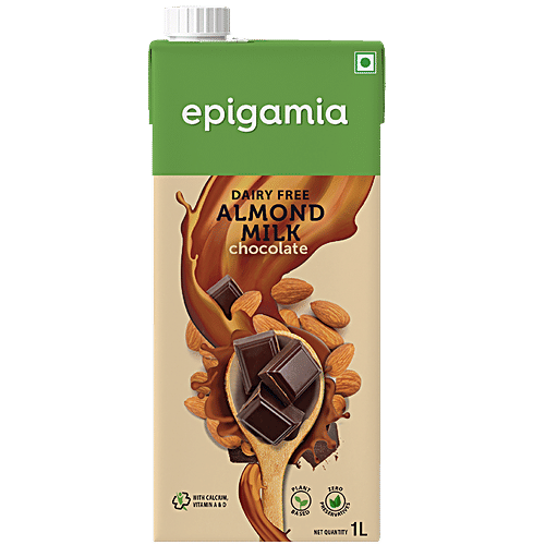 Buy Epigamia Almond Milk Chocolate, Dairy Free Online at Best Price
