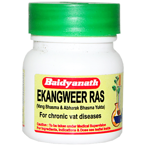 Buy Baidyanath Ekangweer Ras Ayurvedic Tablets for Pain Relief Online