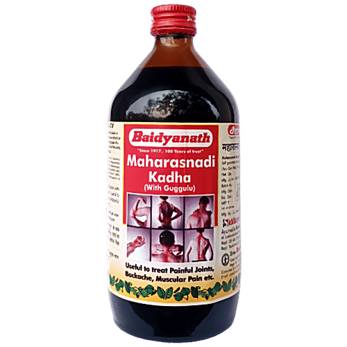 Baidyanath Maharasnadi Kadha With Guggulu, 200 ml  