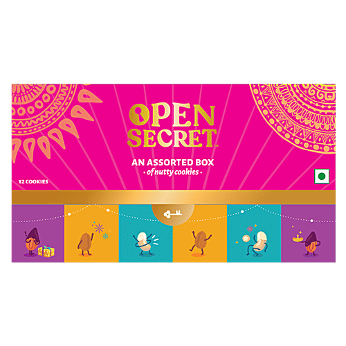 Buy Open Secret Assorted Chocolate Nutty Cookies Gift Box Choco