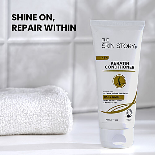 The Skin Story Keratin Conditioner - Instant Anti-Frizz, 100 g