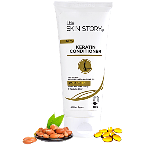 The Skin Story Keratin Conditioner - Instant Anti-Frizz, 100 g