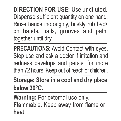 Bionova Hand Sanitizer - 80% Alcohol Base, 5 L  