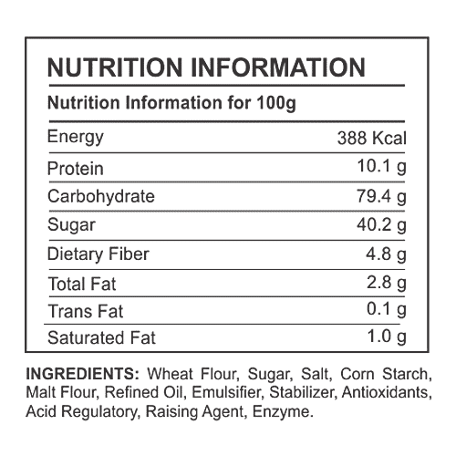 Nectar Valley Eggless Donut Mix, 500 g  