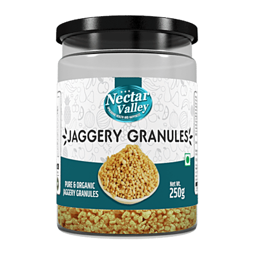 Nectar Valley Jaggery/Bella Granules, 250 g  