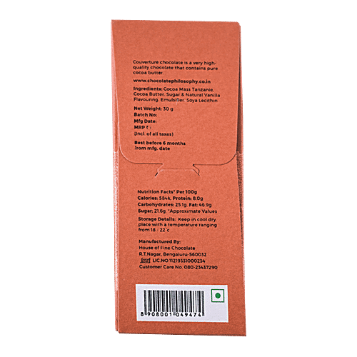 Chocolate Philosophy Tanzaine, 30 g  