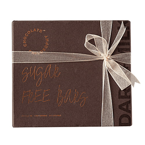 Chocolate Philosophy Sugar Free Milk & Dark Chocolate Bars, 120 g  