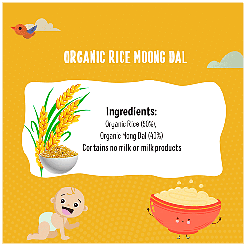 Buy Timios Porridge Organic Rice & Moong Dal, For Babies 6+ Months