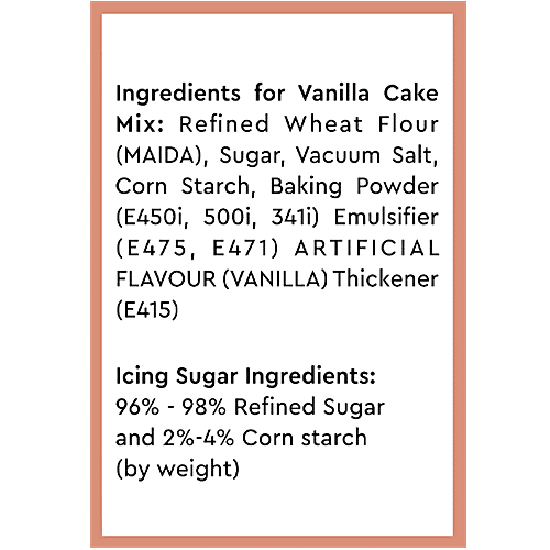 American Pancake Co. Vanilla Cake Mix, 500 g  