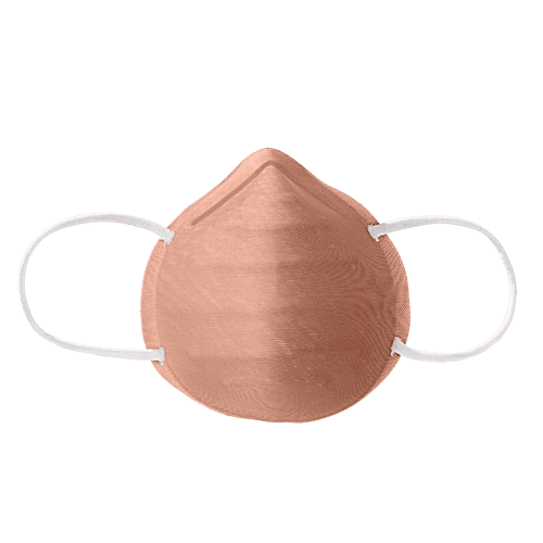 Amante Face Mask - Ultra-Light Contoured Fit, Small, Chalk Rose, 1 pc  
