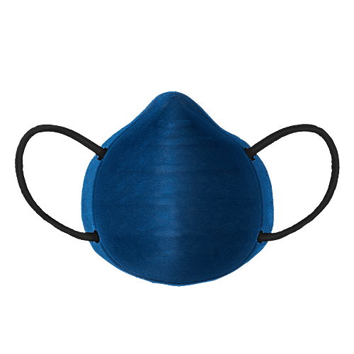 Amante Face Mask - Ultra-Light Contoured Fit, Small, Digi Blue, 1 pc  