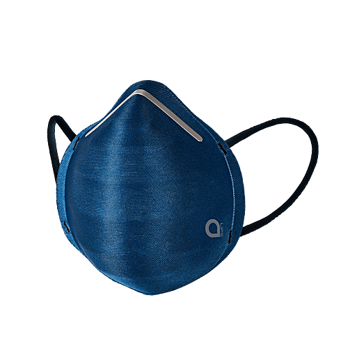 Amante Face Mask - Ultra-Light Contoured Fit, Small, Digi Blue, 1 pc  