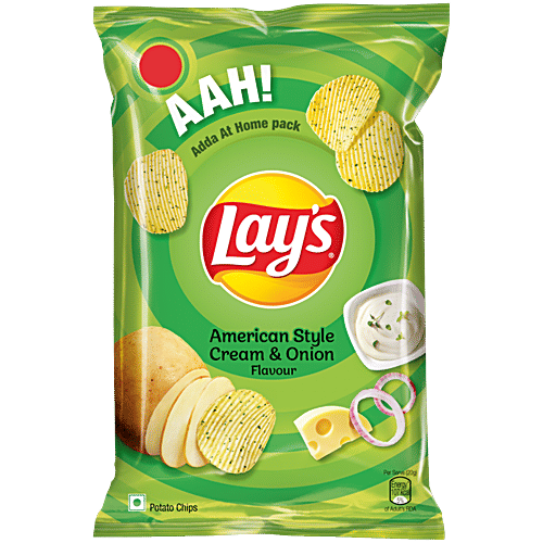 Lay's American Style Cream & Onion Potato Chips, 67 g