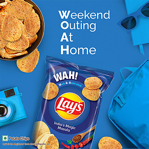 Lay's India's Magic Masala Potato Chips, 82 g  