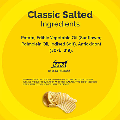 Lay's Classic Salted Potato Chips, 82 g  