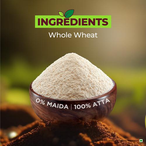 Aashirvaad Organic Whole Wheat Atta, 5 kg  0% Maida, 100% Atta
