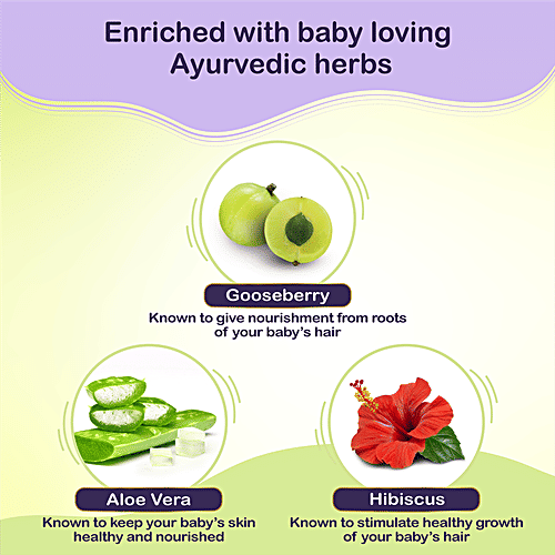 Dabur Baby Shampoo - With No Harmful Chemicals & Tear Free Formula, 500 ml  100% Soap Free & No Harmful Chemicals