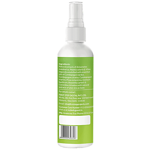 Buy Bodyguard Herbal Mosquito Repellent Spray With Goodness Of