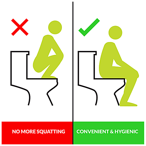 Peebuddy Waterproof Toilet Seat Cover - 5 Sheets (Pack of 2) | No Direct Contact with Unhygienic Seats | Easy To Dispose | Nature Friendly | Must Have For Women and Men, 5 pcs (Pack of 2) Disposable & Hygienic