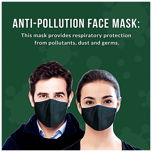 Bodyguard N95 + PM2.5 Anti Pollution Face Mask With Activated Carbon - Large, 1 pc  Washable(Once)