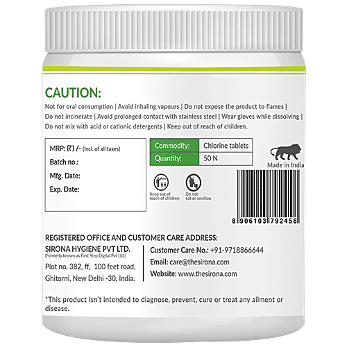 Buy Bodyguard Fruits & Vegetables Disinfectant Tablets Online at Best